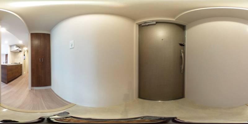 パノラマ画像玄関