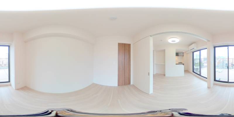 パノラマ画像洋室