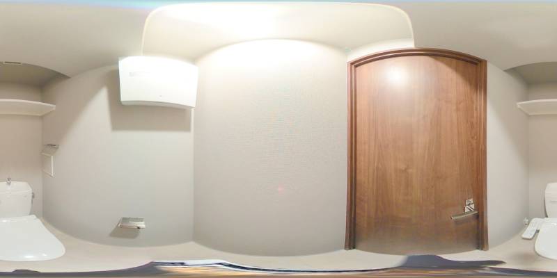 パノラマ画像トイレ