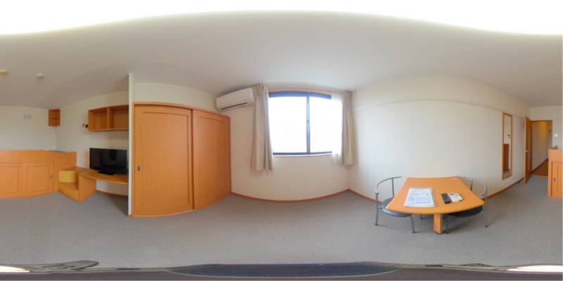 パノラマ画像洋室