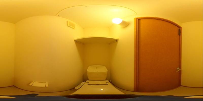 パノラマ画像トイレ