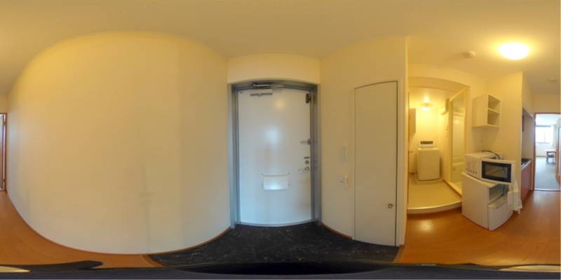 パノラマ画像玄関