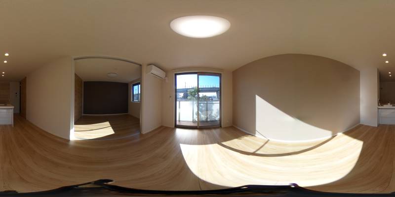 パノラマ画像リビング