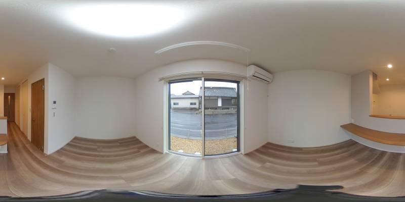 パノラマ画像洋室