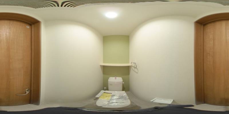 パノラマ画像トイレ