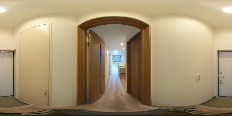 パノラマ画像玄関