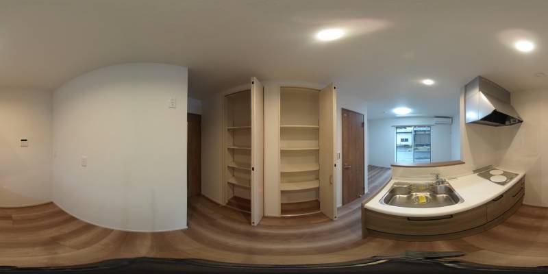 パノラマ画像洗面所