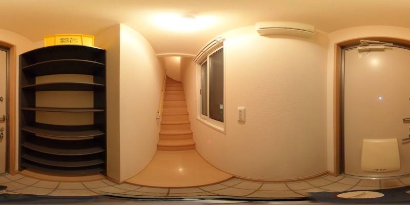 パノラマ画像玄関