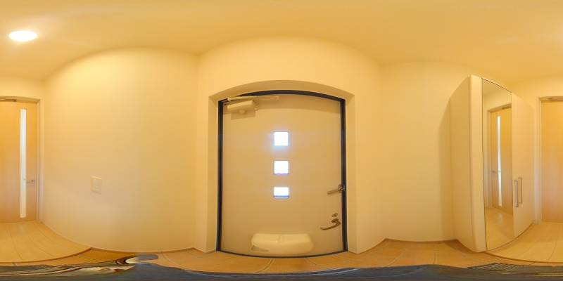 パノラマ画像玄関