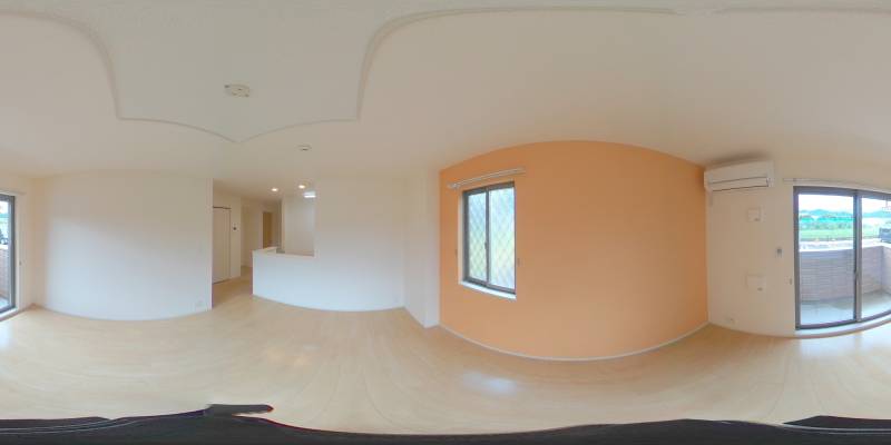 パノラマ画像リビング