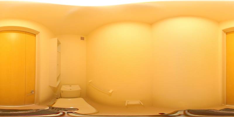 パノラマ画像トイレ