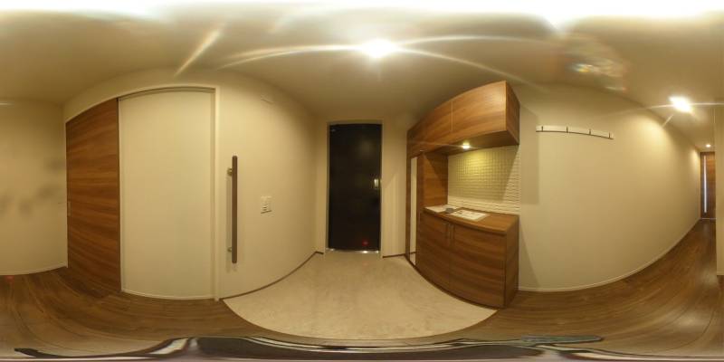 パノラマ画像玄関