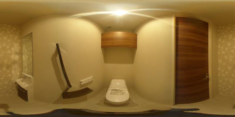 パノラマ画像トイレ