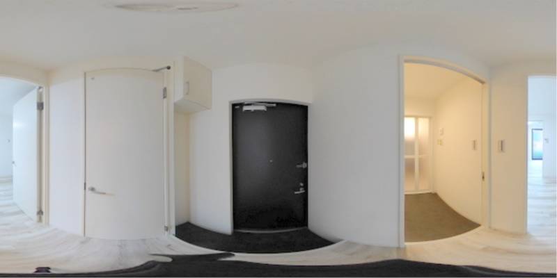 パノラマ画像玄関