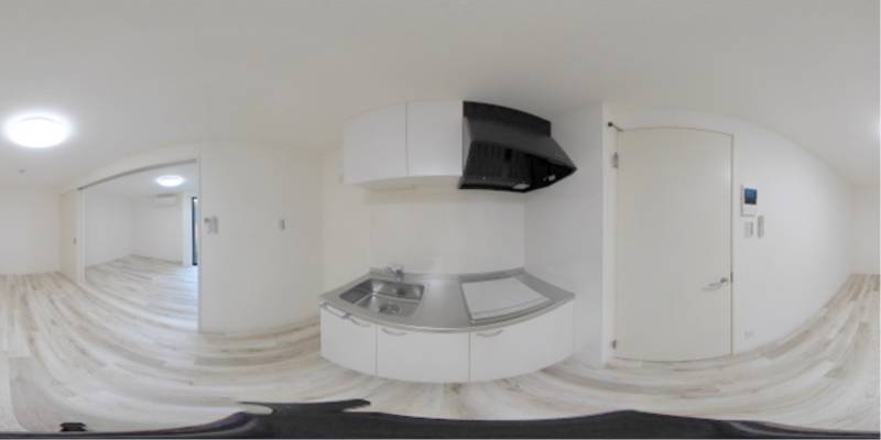 パノラマ画像キッチン