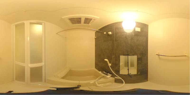 パノラマ画像バスルーム