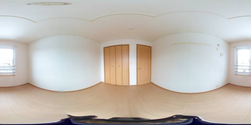 パノラマ画像洋室