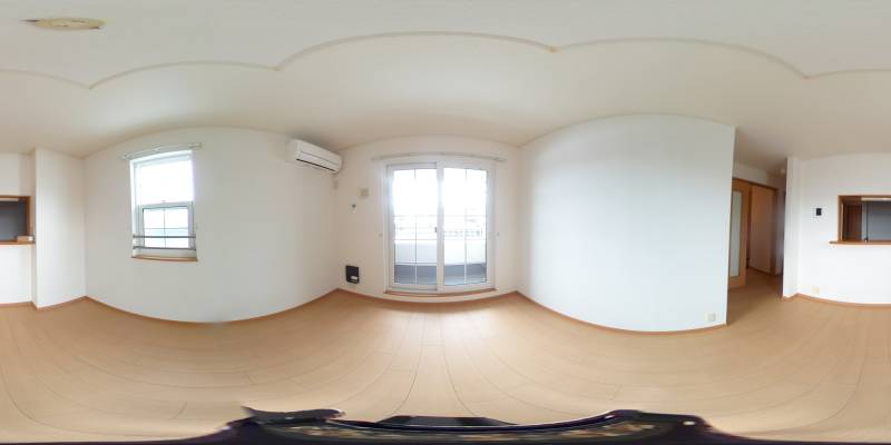 パノラマ画像リビング