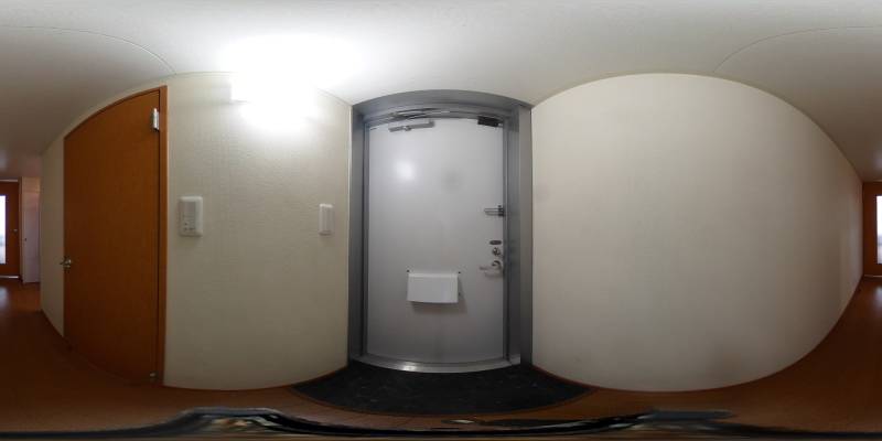 パノラマ画像玄関