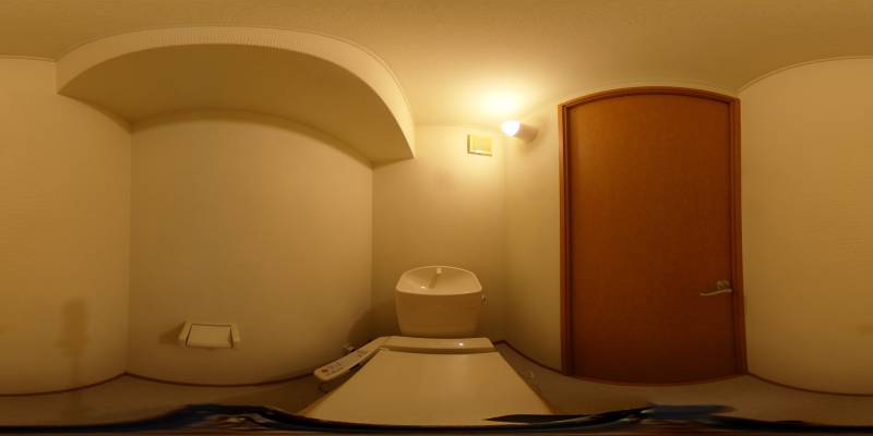 パノラマ画像トイレ