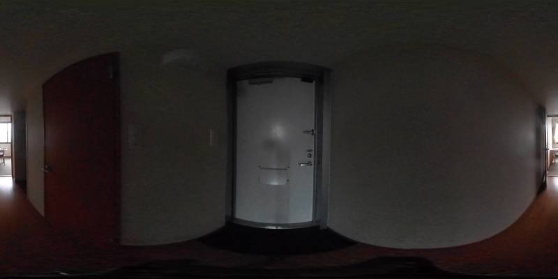 パノラマ画像玄関