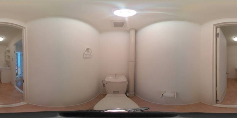 パノラマ画像トイレ