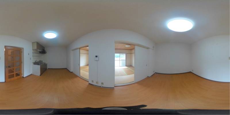 パノラマ画像リビング