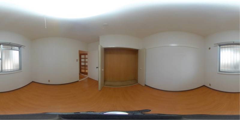 パノラマ画像洋室