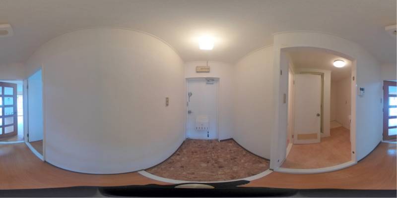 パノラマ画像玄関