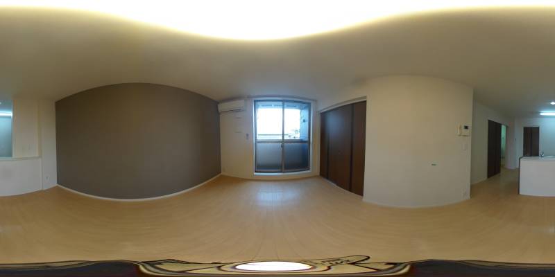 パノラマ画像リビング