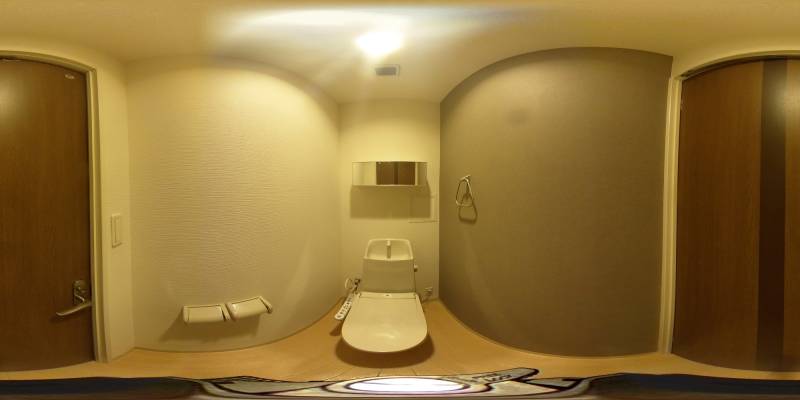 パノラマ画像トイレ