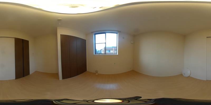 パノラマ画像洋室