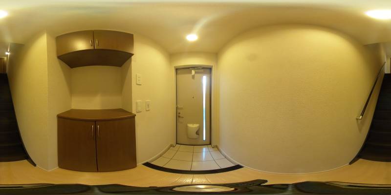 パノラマ画像玄関