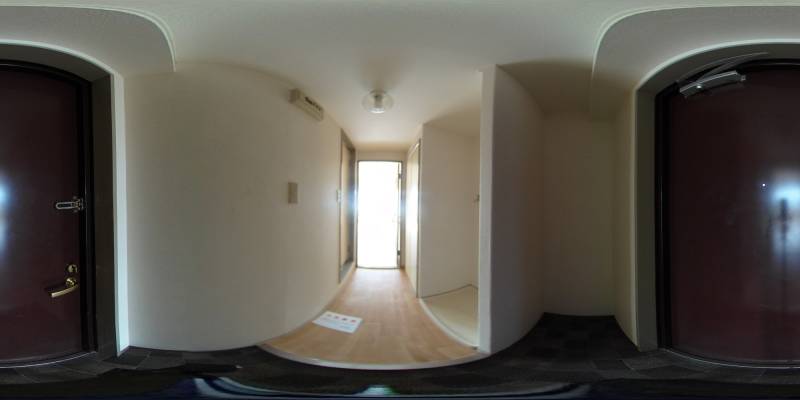 パノラマ画像玄関