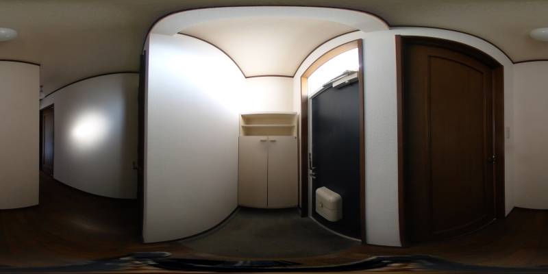 パノラマ画像玄関