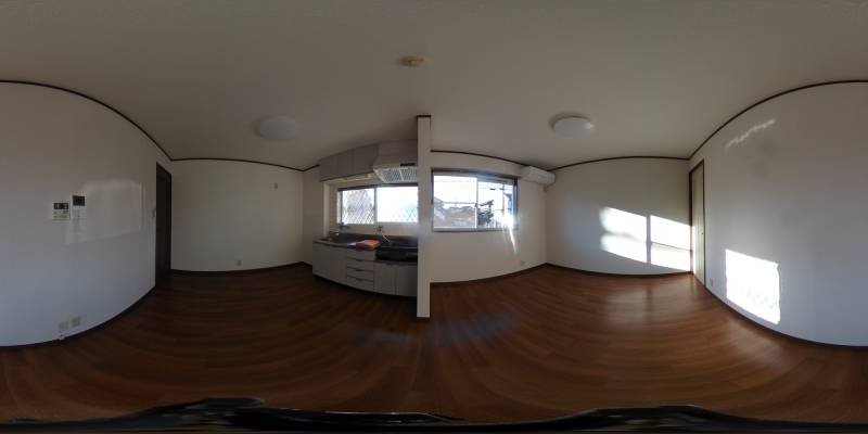 パノラマ画像リビング