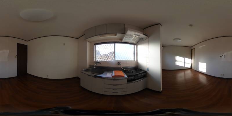 パノラマ画像キッチン
