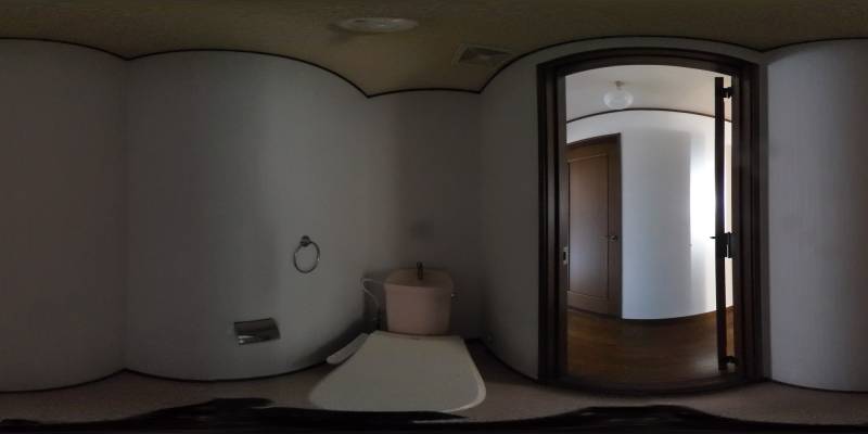 パノラマ画像トイレ