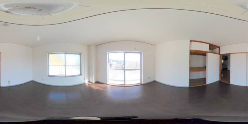 パノラマ画像洋室