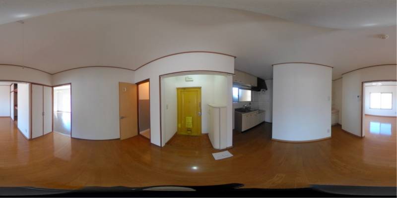 パノラマ画像リビング