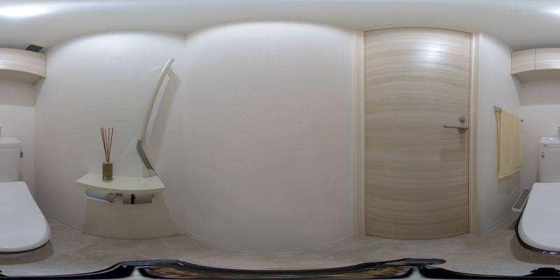 パノラマ画像トイレ