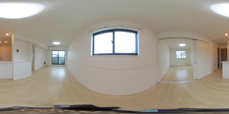 パノラマ画像リビング