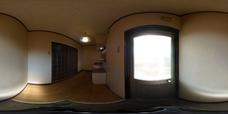 パノラマ画像玄関