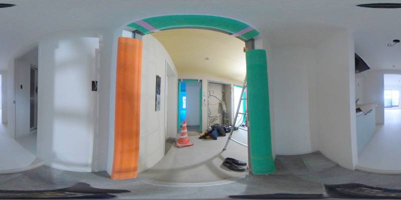 パノラマ画像玄関