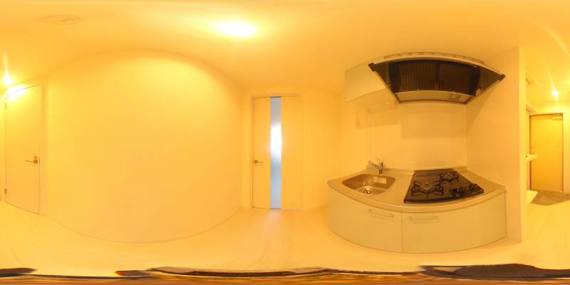 パノラマ画像キッチン