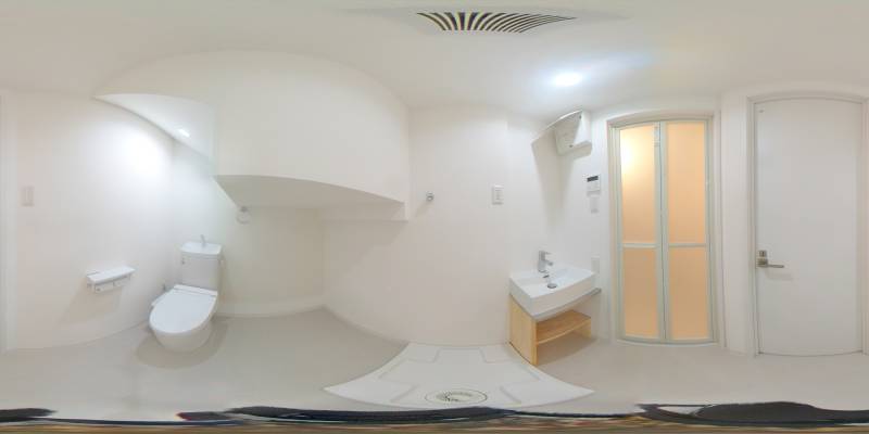 パノラマ画像洗面所