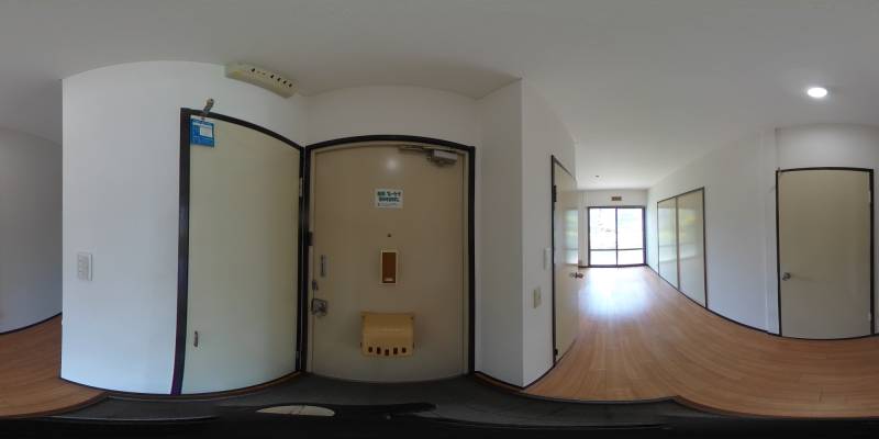 パノラマ画像玄関