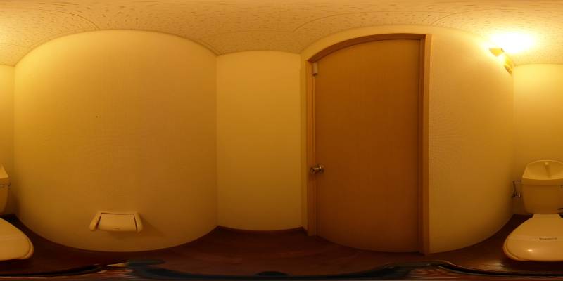 パノラマ画像トイレ