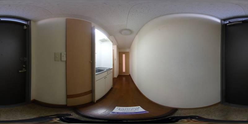 パノラマ画像玄関