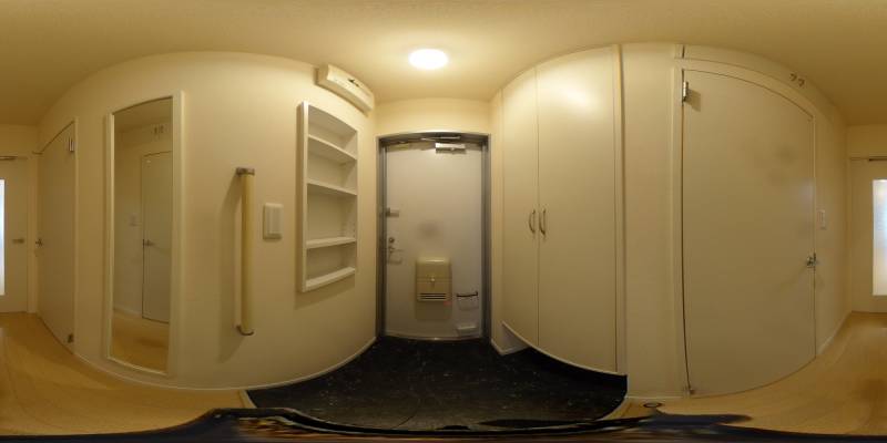 パノラマ画像玄関